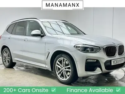 Used BMW X3 M Sport 184 HP (135 kW) 2019 Silver SUV