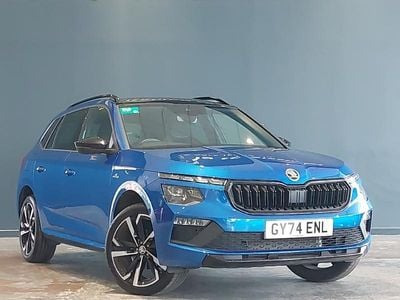 Used Skoda Kamiq Monte Carlo 150 HP (110 kW) 2024 Blue SUV