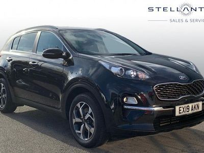 Used Kia Sportage 136 HP (100 kW) 2019 Black SUV