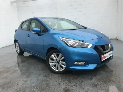 Used Nissan Micra Acenta Limited Edition 90 HP (66 kW) 2019 Blue Hatchback