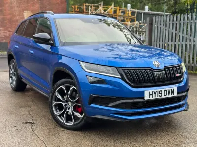 Second-hand Skoda Kodiaq vRS 2019 Albastru SUV
