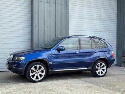 Used BMW X5 Exclusive 218 HP (160 kW) 2006 Blue SUV