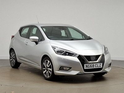 Used Nissan Micra Acenta Limited Edition 71 HP (52 kW) 2018 Silver Hatchback