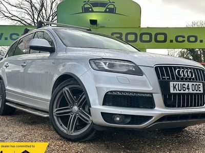 Used Audi Q7 S-line plus 245 HP (180 kW) 2014 Silver SUV