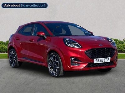 Used Ford Puma ST-Line X 125 HP (91 kW) 2020 Red SUV