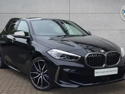 Used BMW M135 Shadowline 302 HP (222 kW) 2023 Black Hatchback