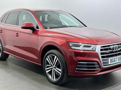 Usado Audi Q5 S-Line 252 CV (185 kW) 2017 Rojo SUV
