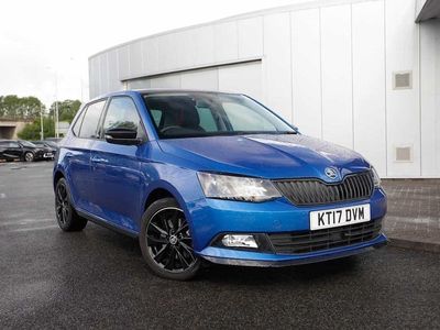 Used Skoda Fabia Monte Carlo 110 HP (80 kW) 2017 Race blue Hatchback