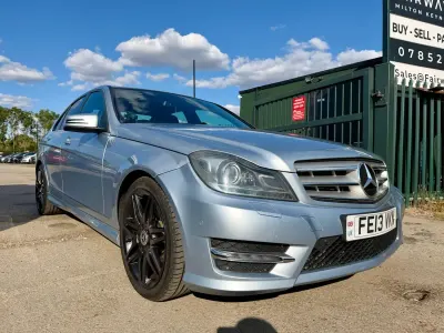 Used Mercedes C180 AMG 2013 Silver Sedan