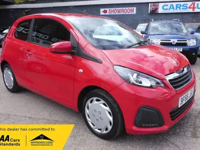 Used Peugeot 108 Active 2017 Red Hatchback