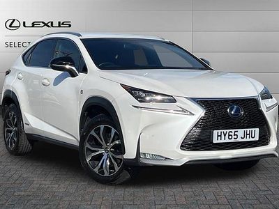 Used Lexus NX300h Sport Line 195 HP (143 kW) 2015 Sonic white SUV