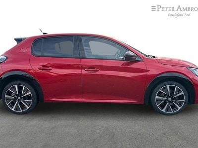 Red Used 2021 Peugeot 208 GT Hatchback | £14,250 (Fair price)