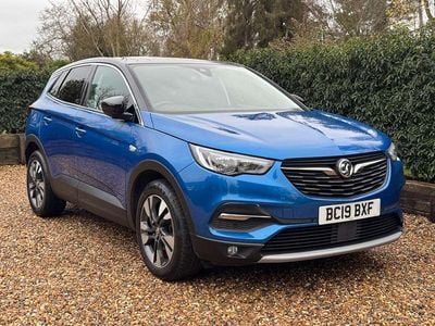 Used Vauxhall Grandland X Elite 130 HP (95 kW) 2019 Blue SUV
