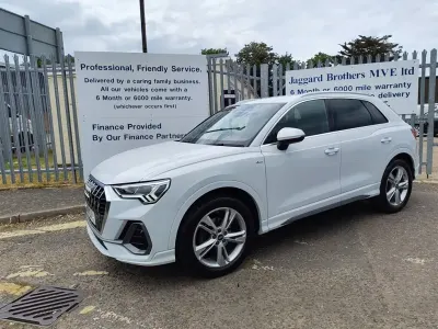 Used Audi Q3 S-Line 150 HP (110 kW) 2021 White SUV