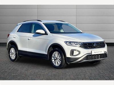 White Used 2023 VW T-Roc Life SUV | £21,695 (Fair price)