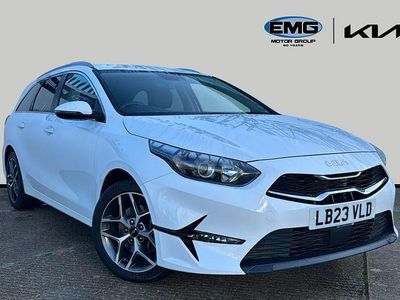 Fusion white Used 2023 Kia Ceed Sportswagon Estate | £16,395 (A bit pricey)