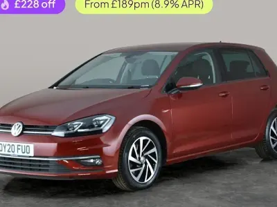 Used VW Golf VII Edition 150 HP (110 kW) 2020 Red Hatchback