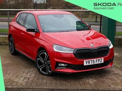 Used Skoda Fabia Monte Carlo 113 HP (83 kW) 2025 Red Hatchback