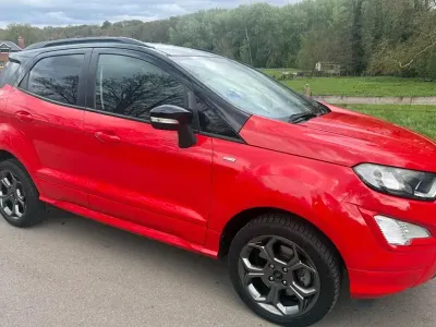 Used Ford Ecosport ST-Line 125 HP (91 kW) 2018 Red SUV