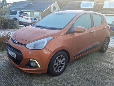 Orange Used 2014 Hyundai i10 Premium Hatchback | £4,750 (Fair price)