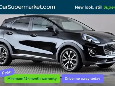 Second-hand Ford Puma Titanium 155 CP (114 kW) 2023 Negru SUV