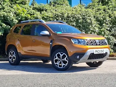 Used Dacia Duster Prestige 130 HP (95 kW) 2021 Orange SUV