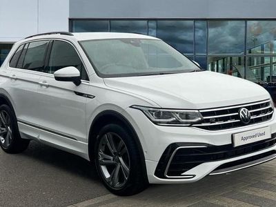 Used VW Tiguan R-line Edition 150 HP (110 kW) 2023 Pure white SUV