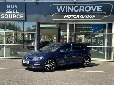 Used VW Golf VII R-line 150 HP (110 kW) 2019 Blue Hatchback