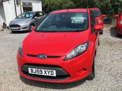 Used Ford Fiesta Style 82 HP (60 kW) 2009 Red Hatchback