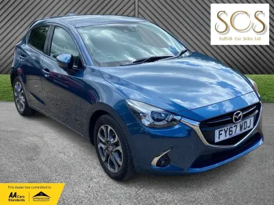 Used Mazda 2 2017 Blue Hatchback