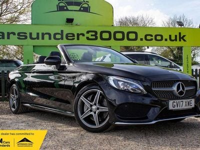 Used Mercedes C250 AMG Line Premium Plus 2017 Black Cabriolet