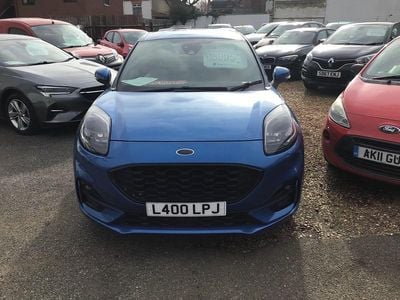Used Ford Puma ST-Line 125 HP (91 kW) 2020 Blue SUV