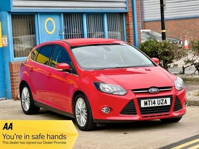 Red Used 2014 Ford Focus Zetec Hatchback | £3,999 (Fair price)