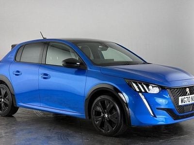 Used Peugeot 208 GT-line 131 HP (96 kW) 2020 Blue Hatchback