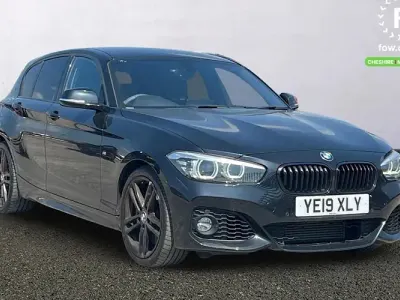 Used BMW 118 Comfort Edition 136 HP (100 kW) 2019 Black Hatchback