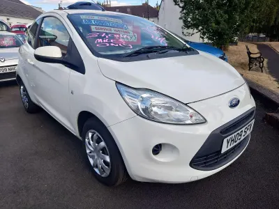 Used Ford Ka Style 69 HP (50 kW) 2009 White Hatchback