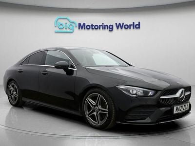 Used Mercedes CLA200 AMG line 163 HP (119 kW) 2021 Black Coupe