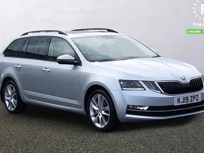 Used Skoda Octavia SE L 150 HP (110 kW) 2019 Silver Estate