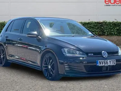 Used VW Golf VII GTD 184 HP (135 kW) 2015 Black Hatchback