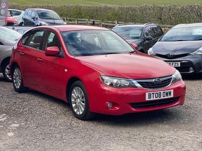Used Subaru Impreza 2008 Red Hatchback