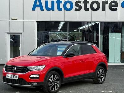 Used VW T-Roc Active 150 HP (110 kW) 2021 Red SUV