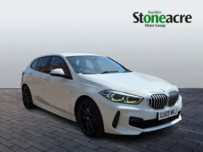 Used BMW 118 M Sport 138 HP (101 kW) 2019 White Hatchback