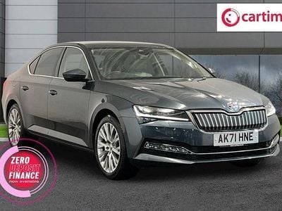 Grey Used 2021 Skoda Superb SE L Hatchback | £14,150 (Fair price)