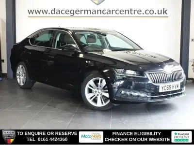 Usado Skoda Superb SE L 190 CV (139 kW) 2019 Negro Utilitario