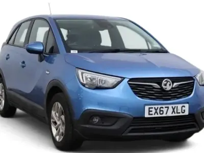 Used Vauxhall Crossland X 82 HP (60 kW) 2017 Blue SUV