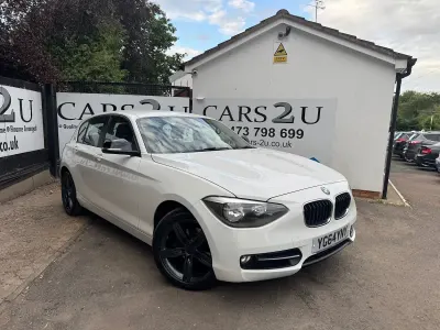 Used BMW 116 Sport Line 2014 White Hatchback