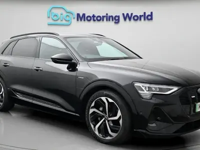 Używany Audi e-tron Black Edition 230 kW (313 KM) 2022 Czarny SUV