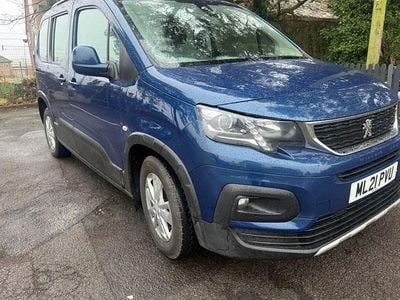 Blue Used 2021 Peugeot Rifter Allure MPV | £9,495 (Good price)