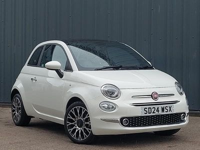 Used Fiat 500 70 HP (51 kW) 2024 White Hatchback
