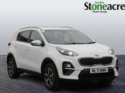 Used Kia Sportage 130 HP (95 kW) 2021 White SUV